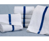 20" x 40" Martex Pool Towel, 1" Blue Center Stripe
